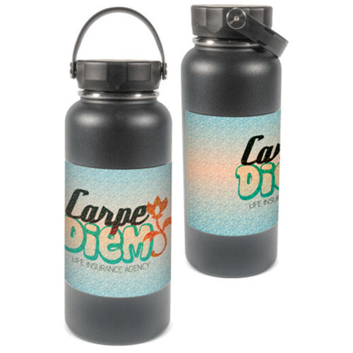 32 oz Summit Black Bottle