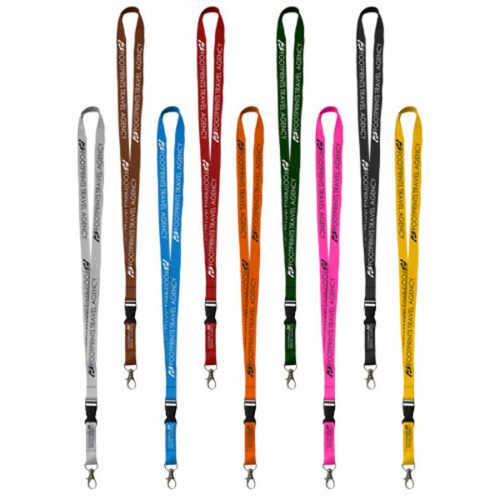 36" Dye Sublimation Lanyards with Buckle Release