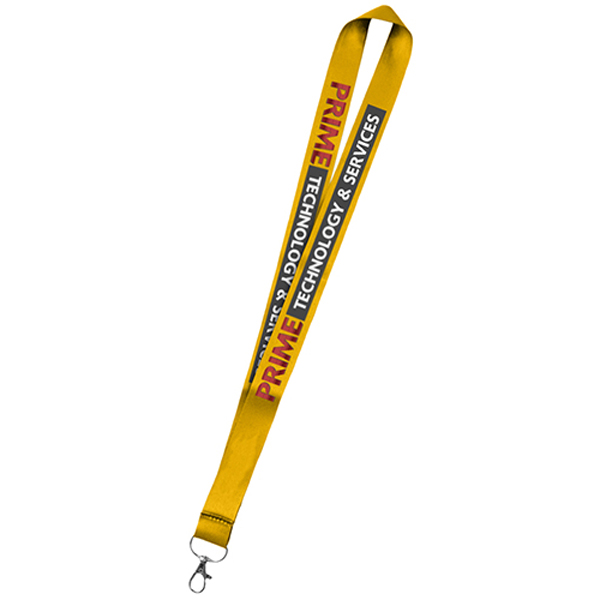 36DyeSublimationMicroWeavedPolyesterLanyards-Gold