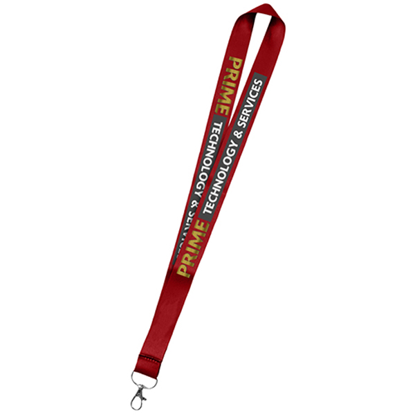 36DyeSublimationMicroWeavedPolyesterLanyards-Maroon