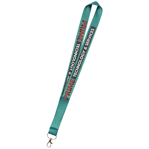 36DyeSublimationMicroWeavedPolyesterLanyards-Teal