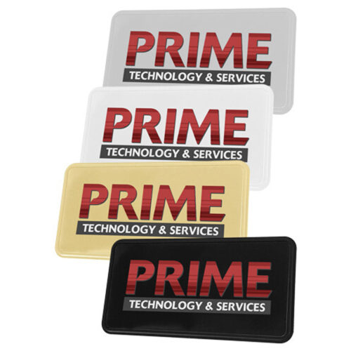 3" x 1.5" Digitally Printed Name Badge