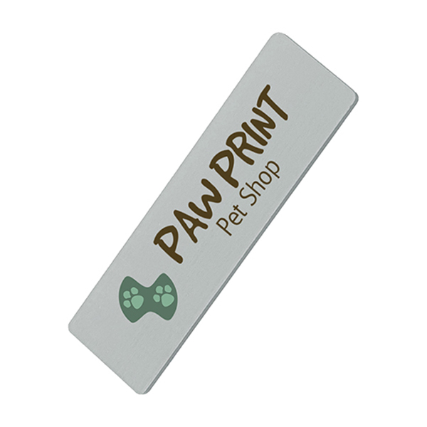 3x1DigitallyPrintedNameBadge-Silver