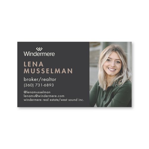 3.5 x 2" Business Card Magnet