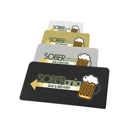 3" x 2" Metal Name Badge