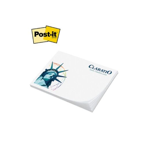 Post-it® Custom Printed 3" x 4" Adhesive Notes
