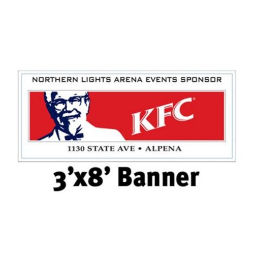 3' x 8' Banner