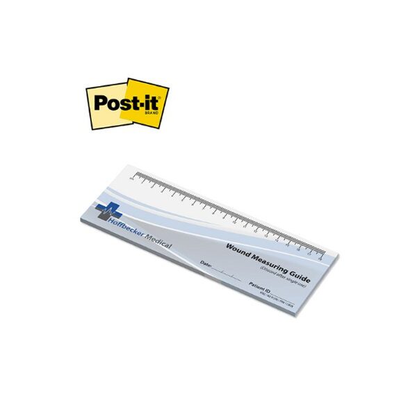 Post-it® Custom Printed 3" x 8" Adhesive Notes