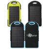 4000mAh Water Resistant Solar Power Bank