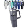 40 oz. Hugo Plastic Interior Stainless Steel Travel Mugs