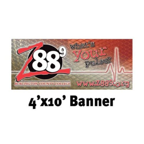 4' x 10' Banner