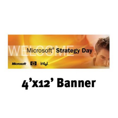 4' x 12' Banner