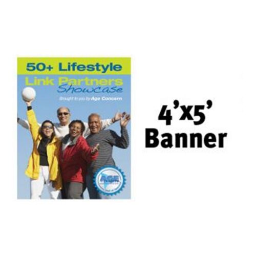 4' x 5' Banner