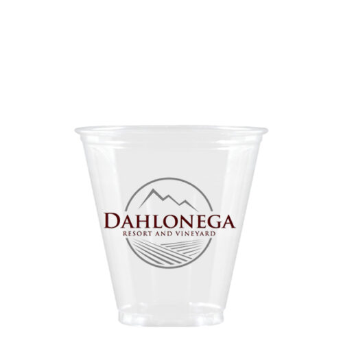 5 oz Clear Soft Sided Plastic Cup