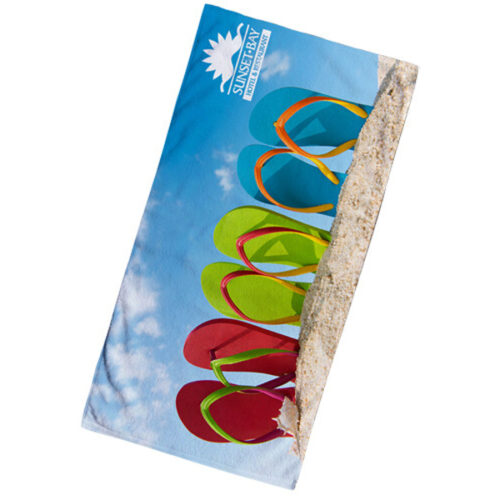 60"x 30" Dye Sublimated Standard Beach Towel