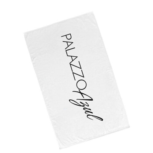 60" x 35" White Luxury Beach Towels