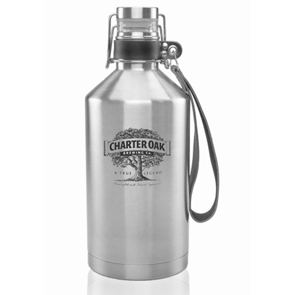 64ozCanteenStainlessSteelBeerGrowlers-SILVER