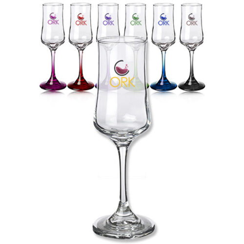 6 oz Rose Bud Champagne Glasses