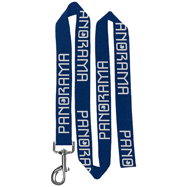 72LPolyesterPetLeashwithMetalCarabiner-Navy