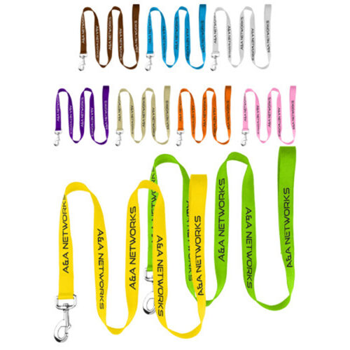 72"L rPET Eco-friendly Pet Leash with Carabiner