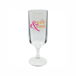 8 oz Plastic Tapered Wine Glass
