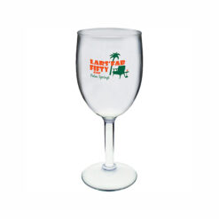 8 oz Plastic Wine Glass