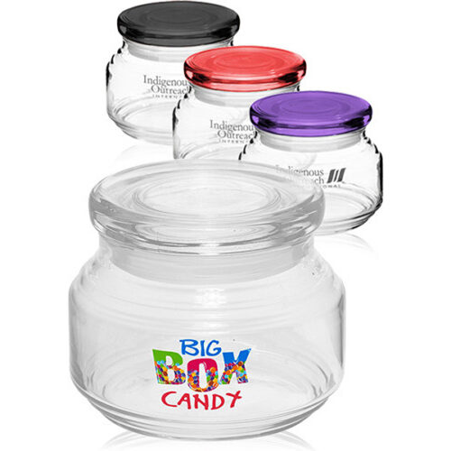8 oz. ARC Flat Lid Candy Jars