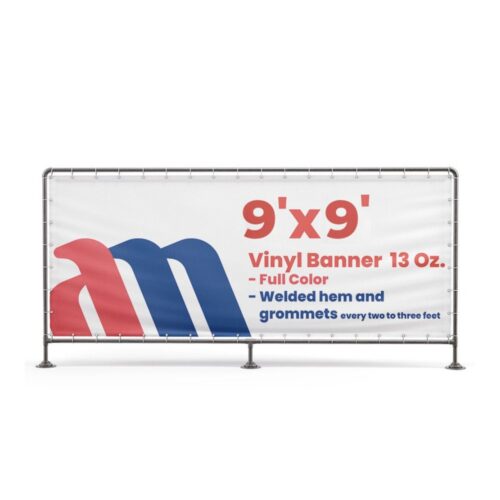 9' x 9' Banner