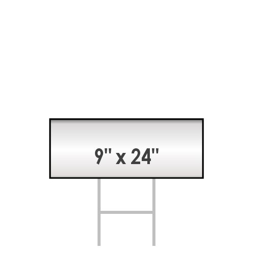 9" x 24"