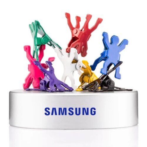 Acrobat Paper Clips with Magnet Base