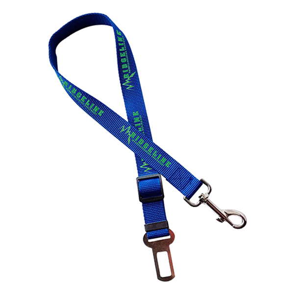 AdjustablePetSafetyPolyesterSeatbeltLeash-Blue