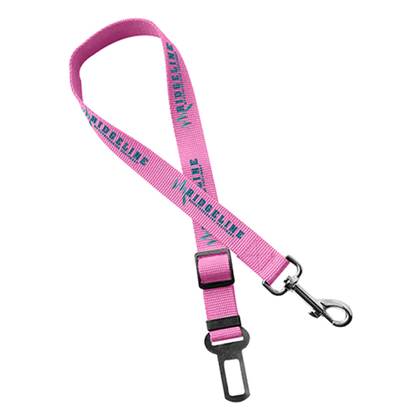 AdjustablePetSafetyPolyesterSeatbeltLeash-Pink