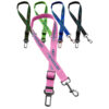 Adjustable Pet Safety Polyester Seatbelt Leash