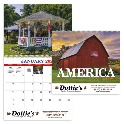 America Spiral Appointment Calendar