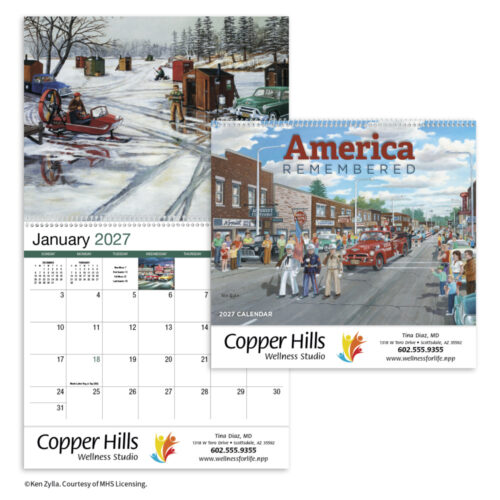 America Remembered Spiral Appointment Calendar