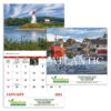 Atlantic Voyages 13 Month Spiral Calendar
