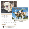 Baby Farm Animals 13 Month Spiral Calendar