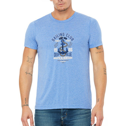 Bella Canvas Mens Triblend Short-Sleeve T-Shirts