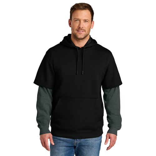 Cornerstone Tough Fleece Layered Hoodie
