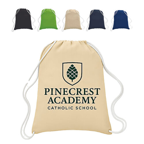 Canvas Drawstring Backpack