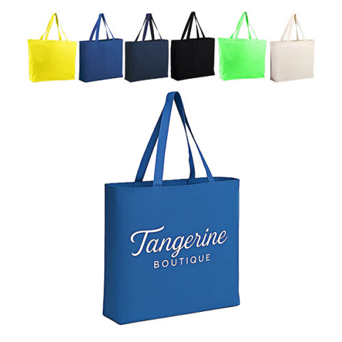 Canvas Jumbo 20x14x5 Gusset Tote