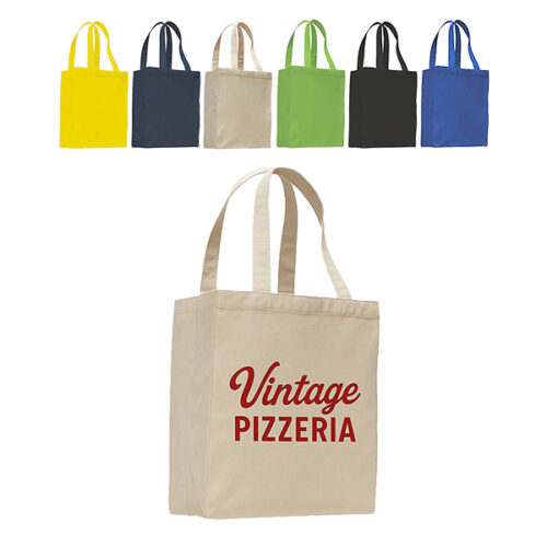 Canvas Shopping 10.5x14x5 Gusset Tote