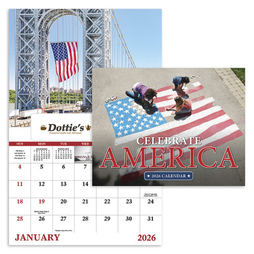Celebrate America 13 Month Window Calendar