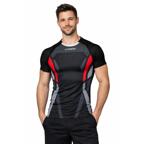 Quick Dry Compression Dye Sublimated T-Shirt