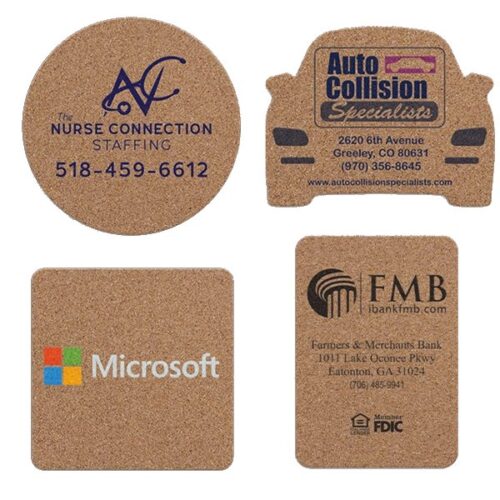 Cork Shaped Coasters