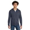 Heathered Navy