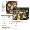 Delicious Dining 13 Month Stapled Calendar