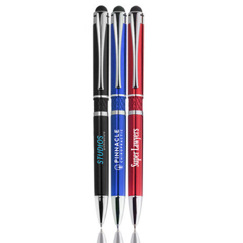 Diamond Accent Metal Stylus Pens