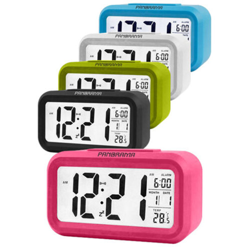Digital Alarm Clock with Soft Night Light