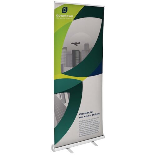 Economy Vinyl Retractable Banner Stand